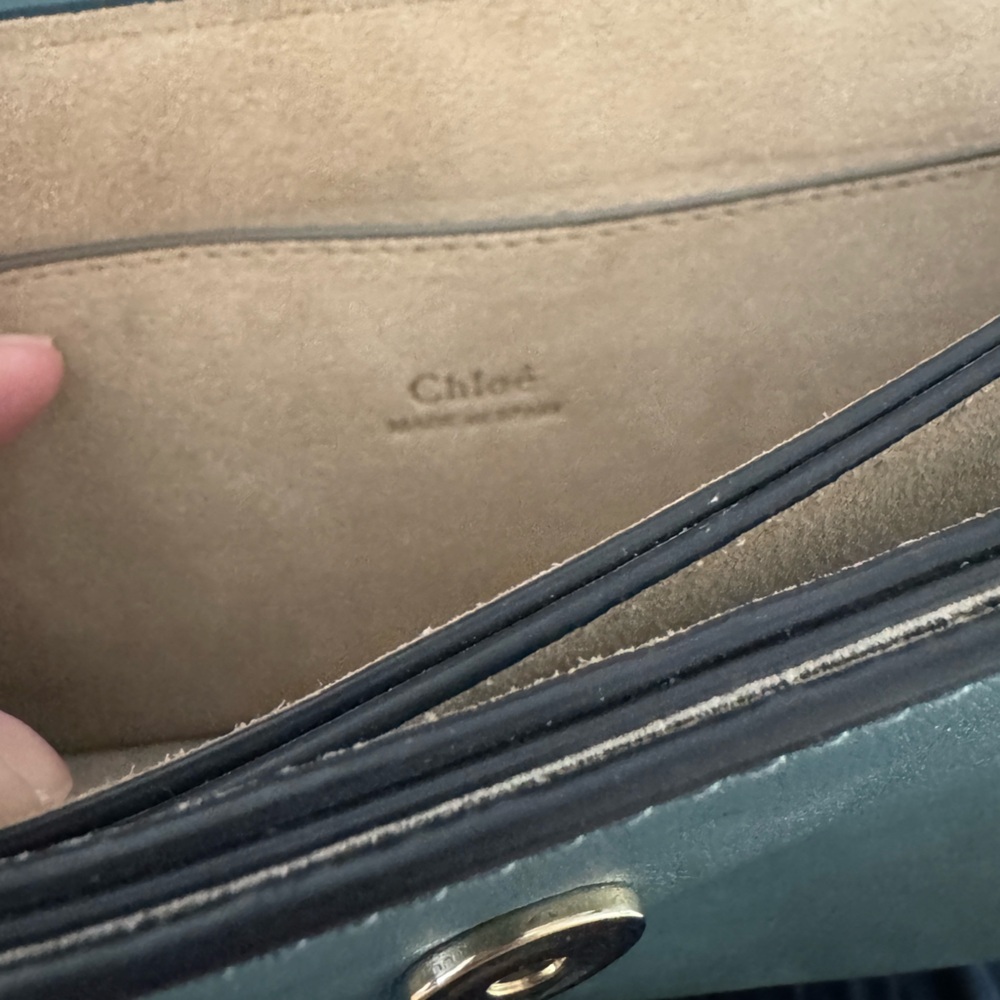 Chloe Small Faye Suede Calfskin Purse - Picture 8 of 9